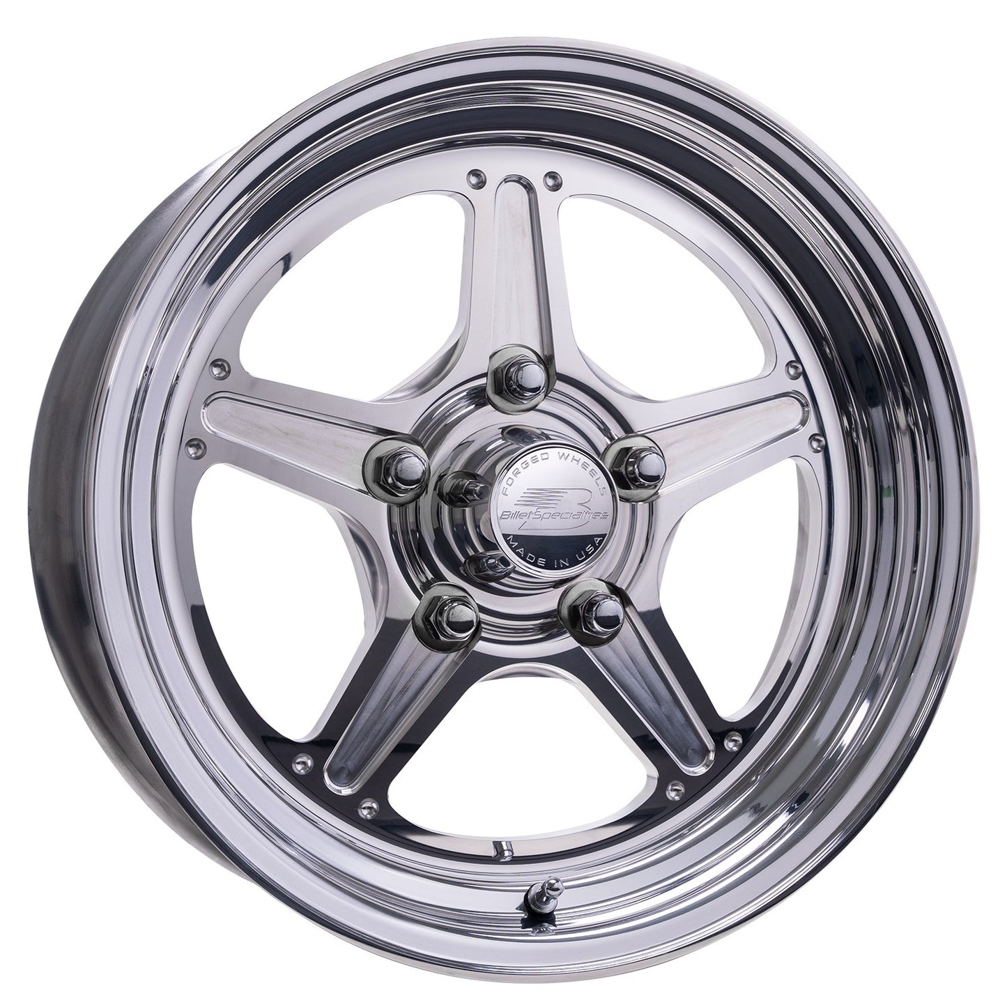 BILLET SPECIALTIES Street Lite Wheel 15X4 2.25 BS 5X4.75 BC BILLET SPECIALTIES