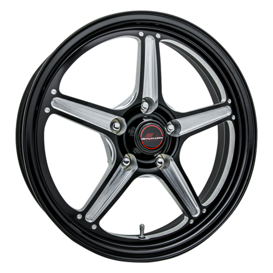 BILLET SPECIALTIES Street Lite Wheel Black 17X4.5 2.0in BS BILLET SPECIALTIES