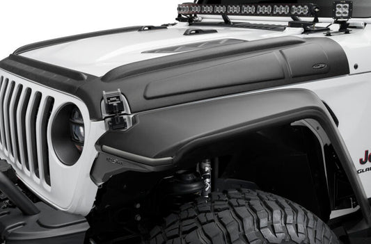 BUSHWACKER Trail Armor Hood Armor 18-     Jeep Wrangler JL BUSHWACKER