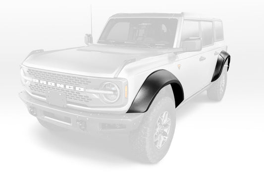 BUSHWACKER 21-  Ford Bronco Extend- A-Flare Fender Flare 4Pc BUSHWACKER