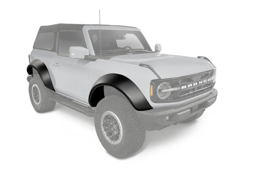 BUSHWACKER 21-   Ford Bronco Extend -A-Fender Flares 4Pcs. BUSHWACKER