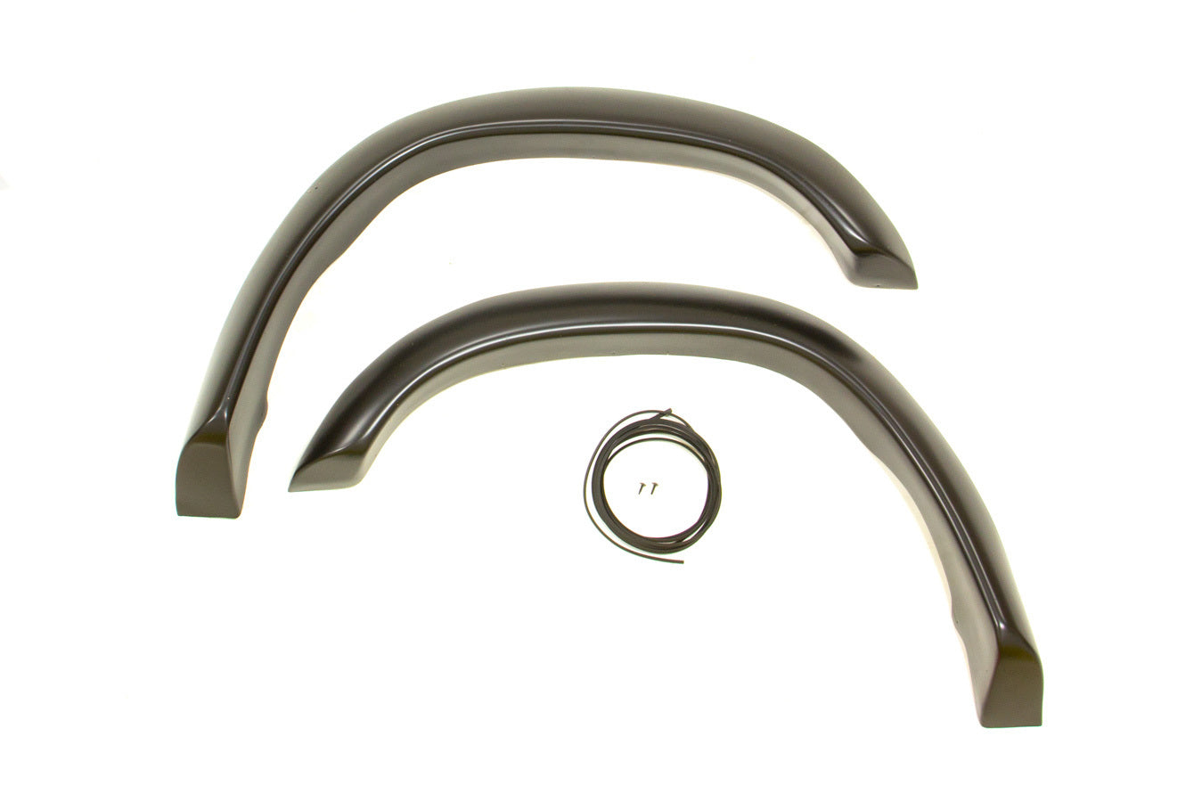 BUSHWACKER Extend-A-Fender Flare Frnt Pair 99-13 Ford Van BUSHWACKER