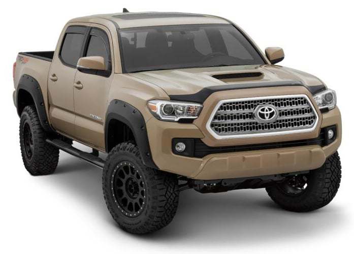 BUSHWACKER 07-13 Toyota Tundra Forged Fender Flares Bla BUSHWACKER