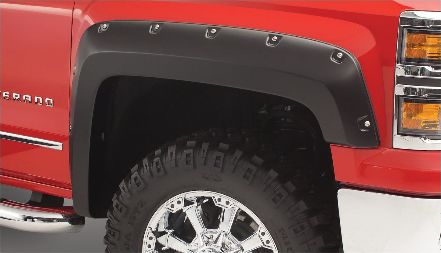 BUSHWACKER 07-   Chevy Silverado Pocket Style Flares 4pc BUSHWACKER