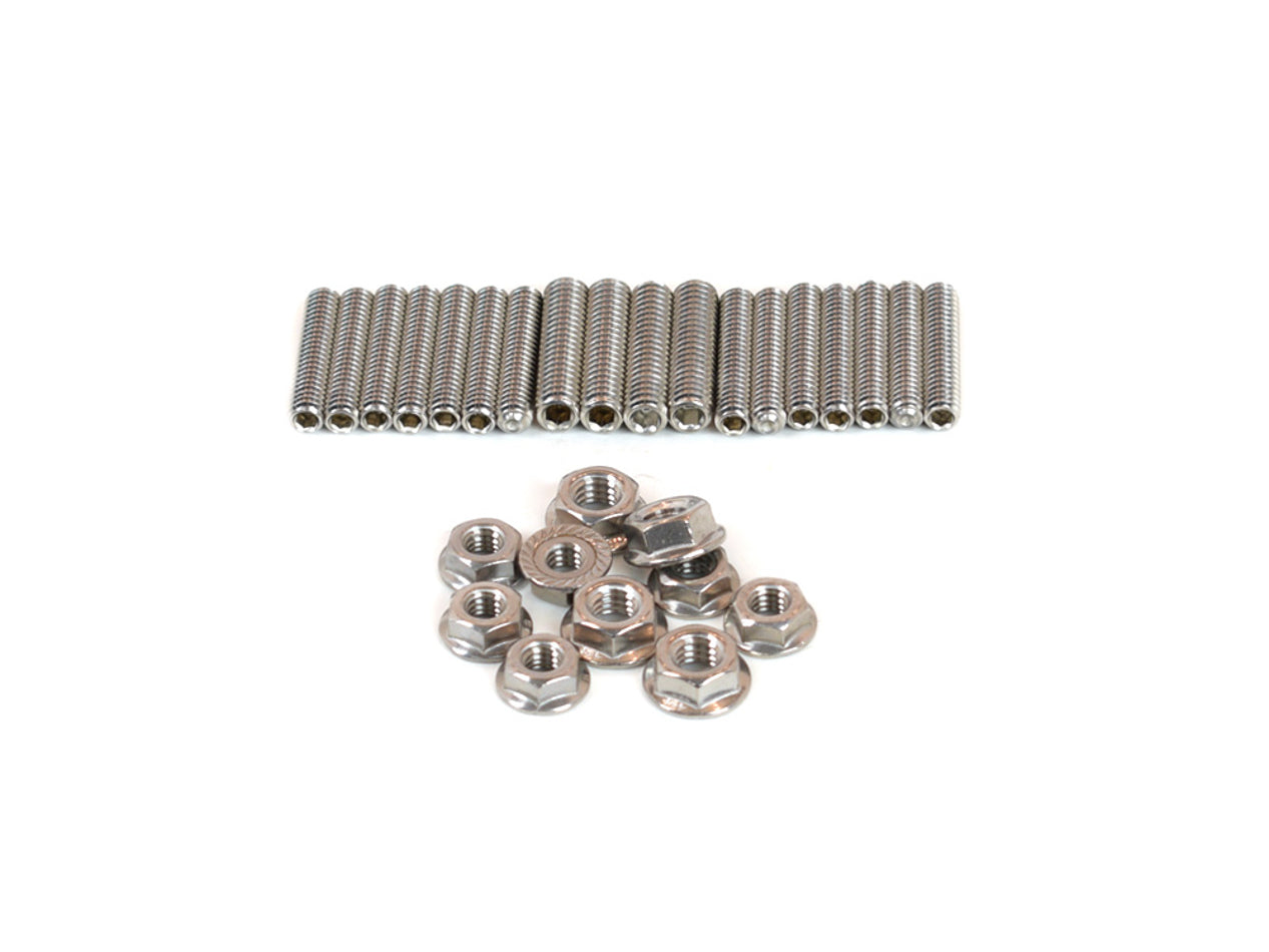 CANTON SBC Oil Pan Stud Kit Stainless 6pt CANTON