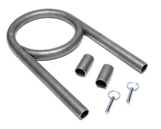 CHASSIS ENGINEERING 360 Driveshaft Loop 6in CM Stl. w/Sleeves & Pins CHASSIS ENGINEERING