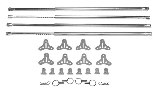 CHASSIS ENGINEERING Pro-Wing Strut Rod Kit CHASSIS ENGINEERING