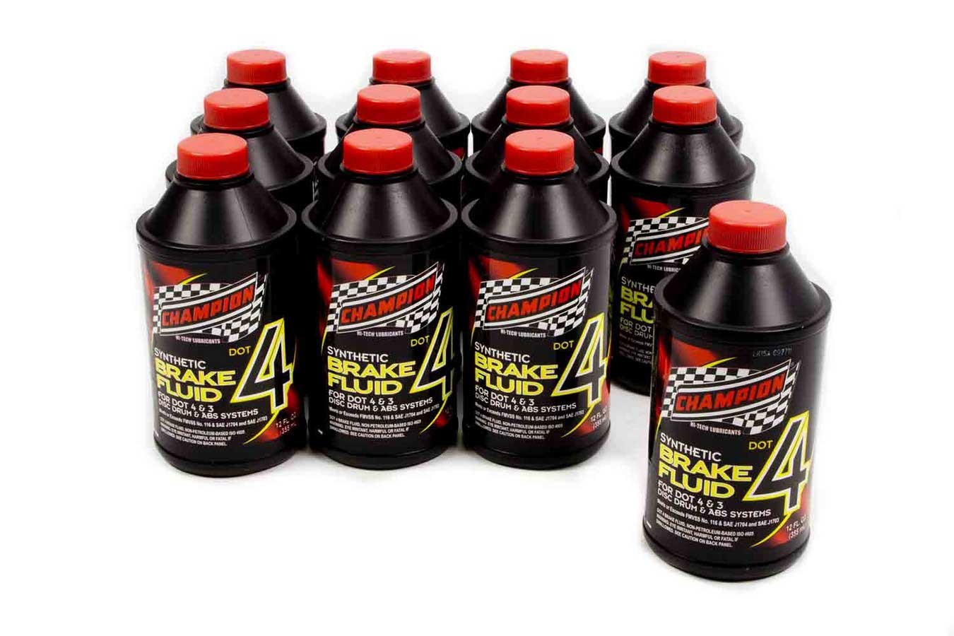 Brake Fluid DOT 4 12x12 oz. CHAMPION BRAND