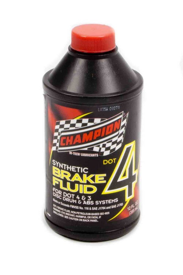 Brake Fluid DOT 4 12oz. CHAMPION BRAND