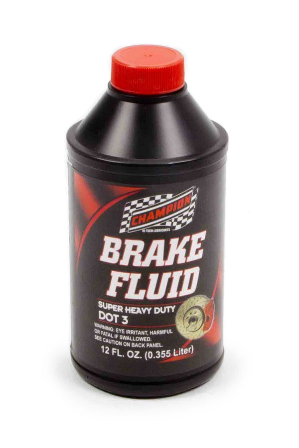 CHAMPION BRAND Brake Fluid DOT 3 12oz. CHAMPION BRAND