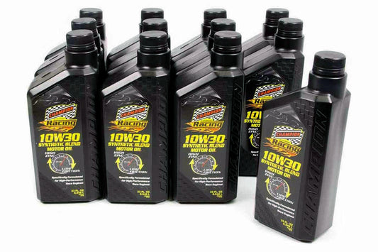 CHAMPION BRAND 10w30 Synthetic Racing Oil 12x1Qt CHAMPION BRAND