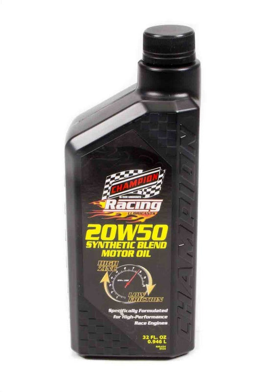 CHAMPION BRAND 20w50 Synthetic Racing Oil 1Qt CHAMPION BRAND