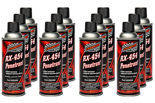 CHAMPION BRAND RX-454 Penetrant Case 12 x 9oz 50 State Formula CHAMPION BRAND