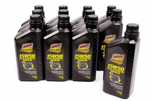 CHAMPION BRAND 15w50 Synthetic Racing Oil 12x1Qt CHAMPION BRAND