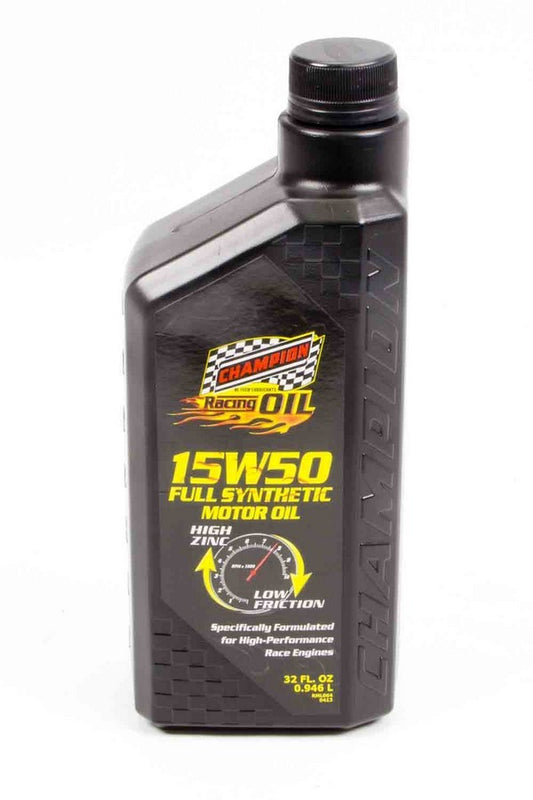 CHAMPION BRAND 15w50 Synthetic Racing Oil 1Qt CHAMPION BRAND