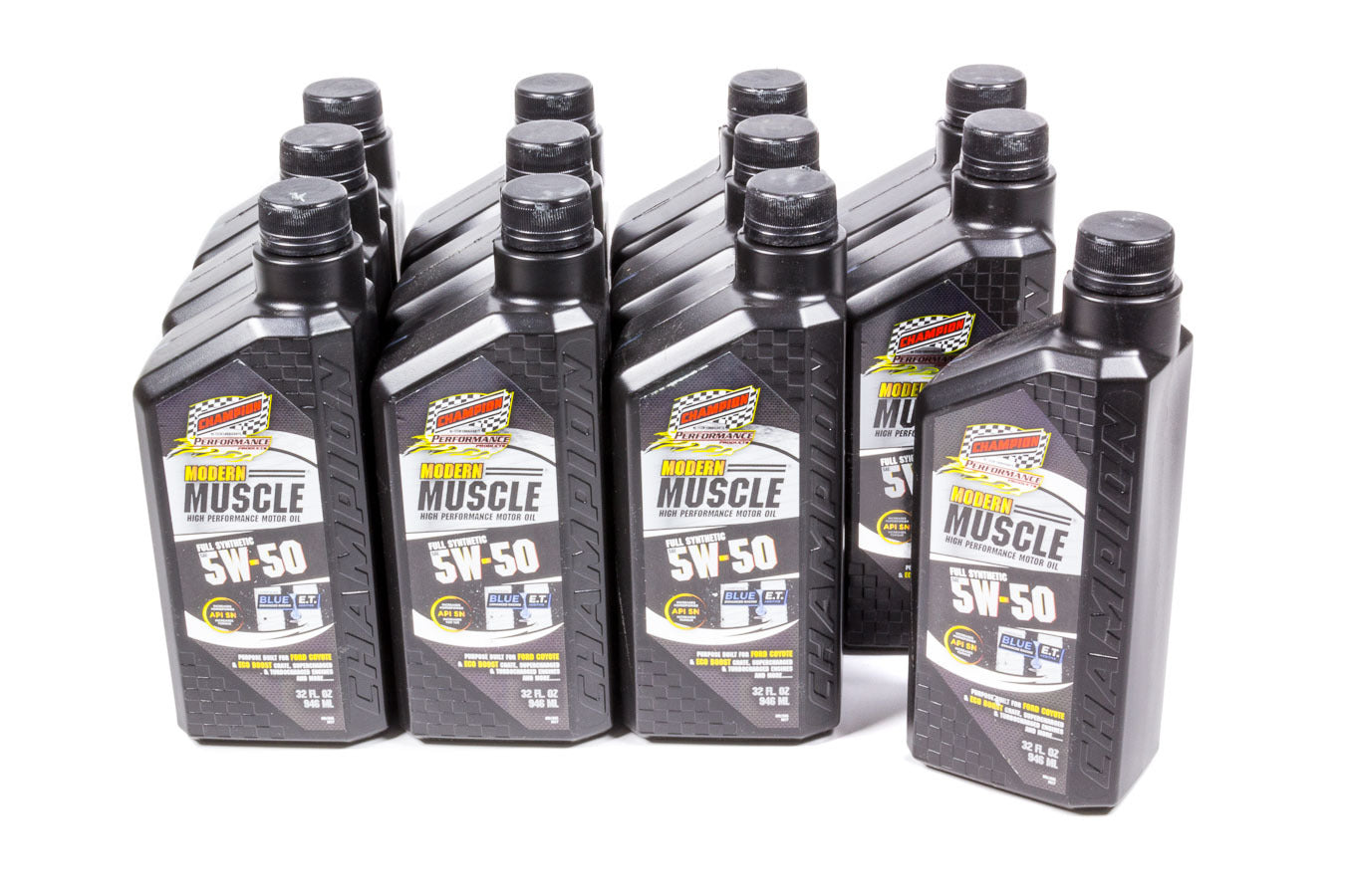 CHAMPION BRAND Modern Muscle 5w50 Oil Case 12x1Qt. Full Syn. CHAMPION BRAND