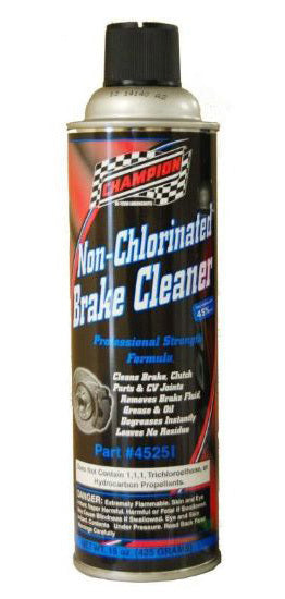 CHAMPION BRAND Brake Cleaner Non-Chlori nated 15oz. CHAMPION BRAND