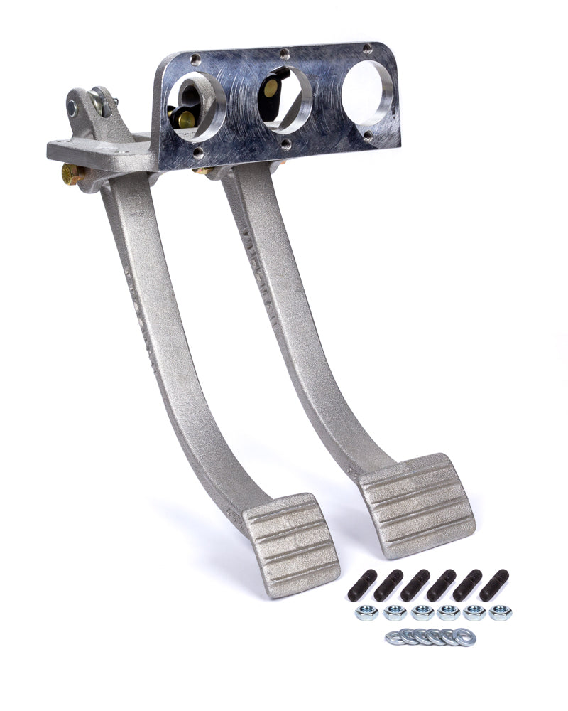 COLEMAN RACING PRODUCTS Pedal Assembly Brake & Clutch Hanging Aluminum COLEMAN RACING PRODUCTS