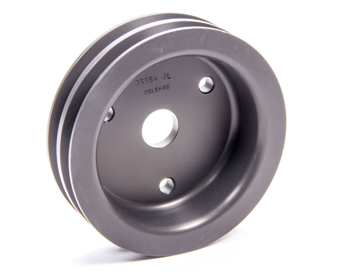 COLEMAN RACING PRODUCTS SBC Alum Lower Pulley COLEMAN RACING PRODUCTS