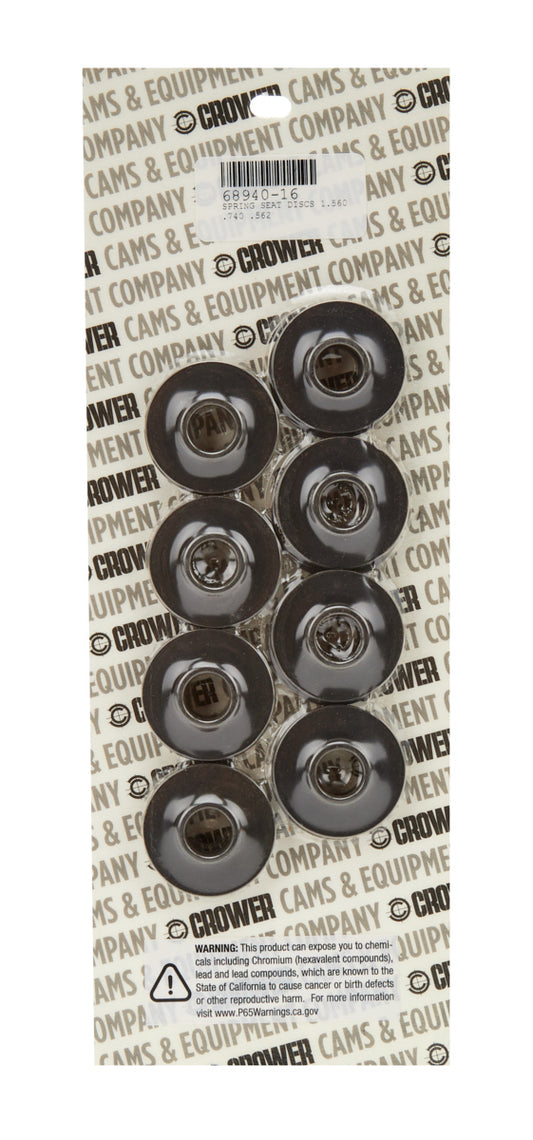 CROWER Valve Spring Seat Cups - 1.560 CROWER