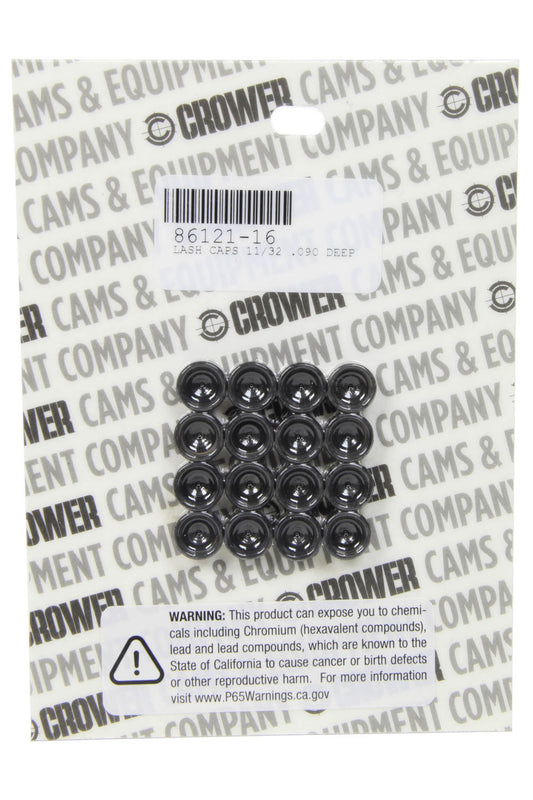 CROWER Lash Caps - 11/32 .090 Deep CROWER