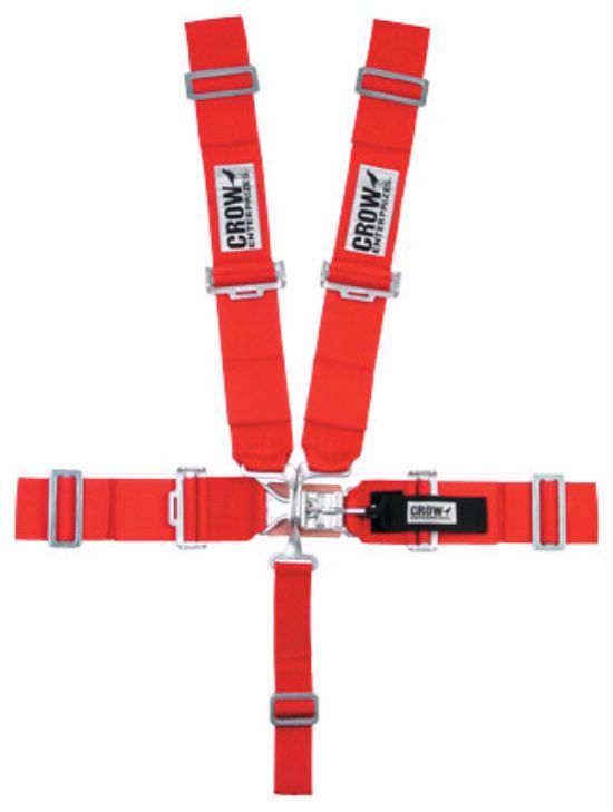 CROW SAFETY GEAR 5-Pt Harness Small Latch RD Wrap Around Pull Down CROW SAFETY GEAR