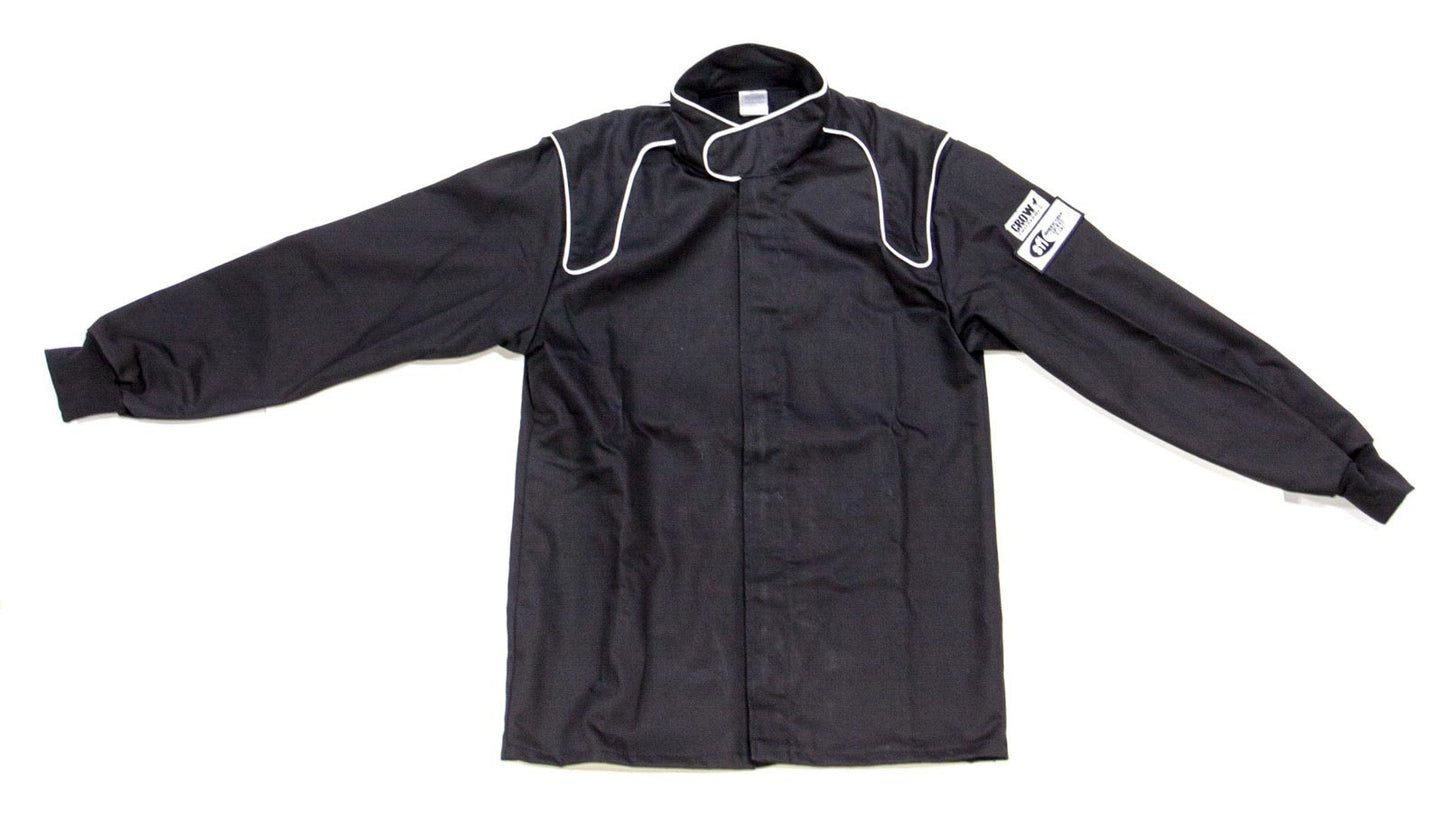 CROW SAFETY GEAR Jacket 1-Layer Proban Black XXL CROW SAFETY GEAR