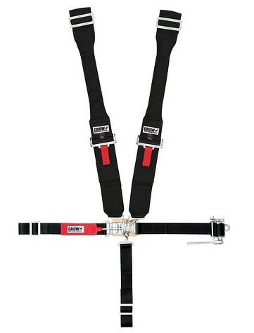 CROW SAFETY GEAR 5-Way Ratchet Belts Left Side Lap CROW SAFETY GEAR