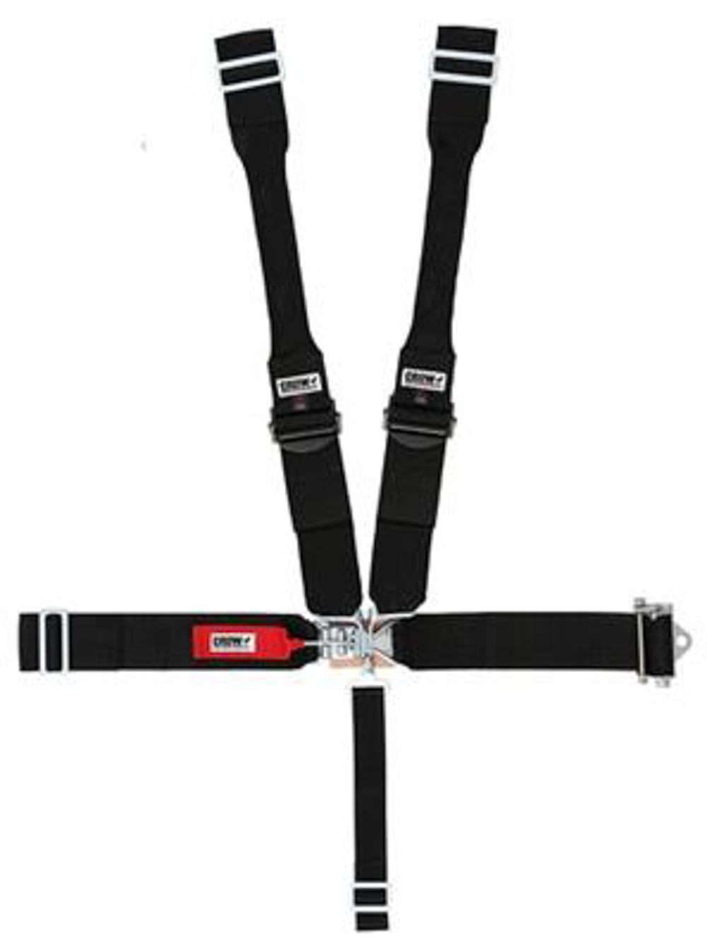 CROW SAFETY GEAR Seat Belts 5 Point With Ratchet Left Side 5-Way CROW SAFETY GEAR