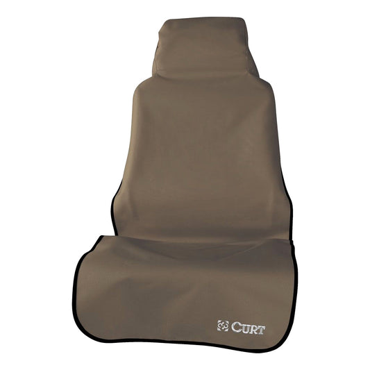 CURT MANUFACTURING Seat Defender 58in x 23 in Waterproof Brown CURT MANUFACTURING