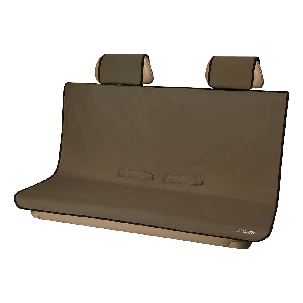 CURT MANUFACTURING Seat Defender 58in x 55 in Waterproof Brown CURT MANUFACTURING