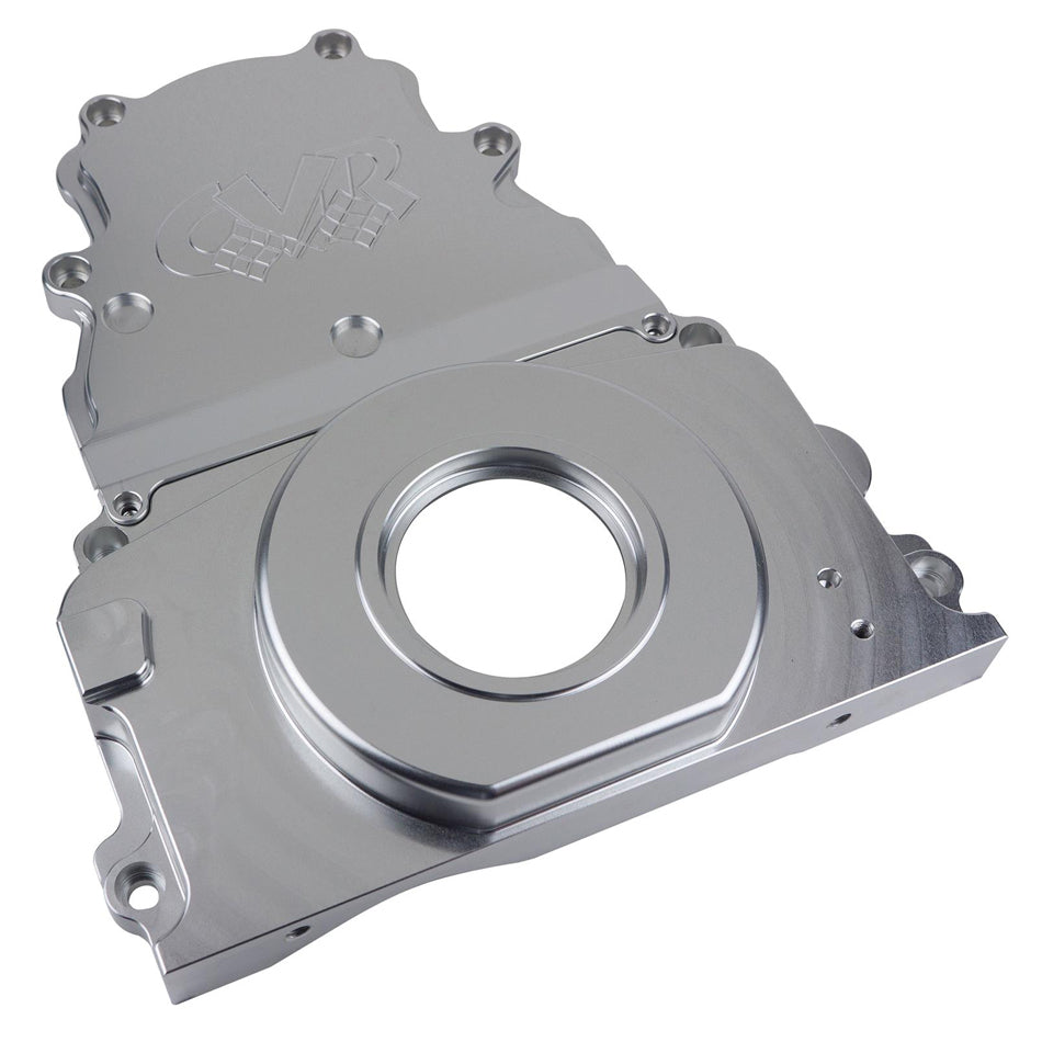 CVR PERFORMANCE GM LS Billet Timing Cover 2-Piece Clear CVR PERFORMANCE