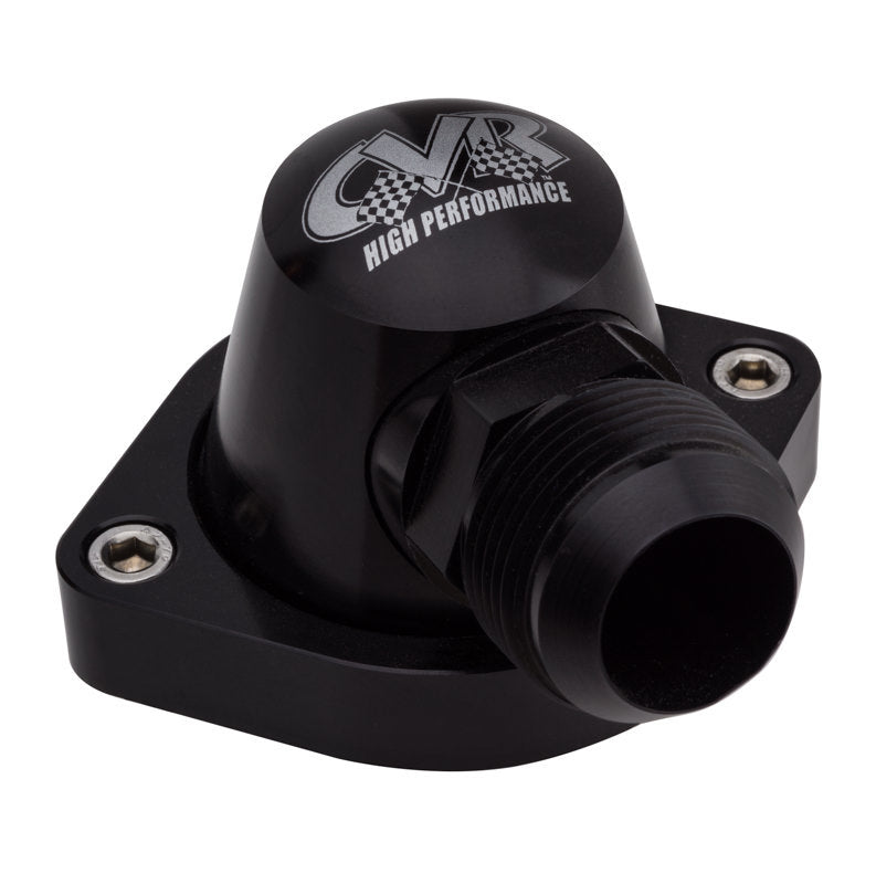 CVR PERFORMANCE Thermostat Housing GM LS w/16AN - Black CVR PERFORMANCE