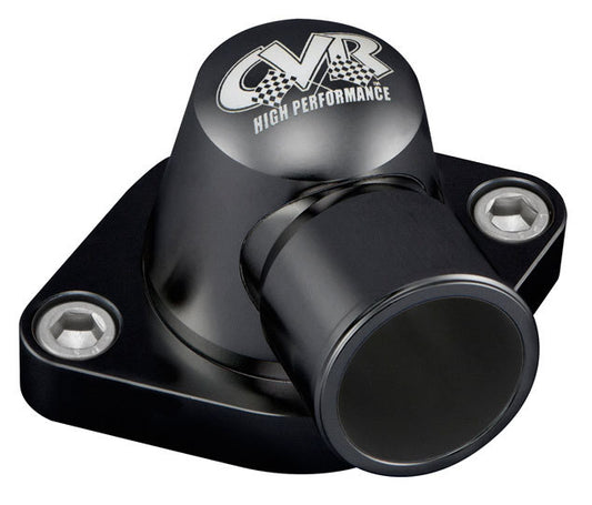 CVR PERFORMANCE Thermostat Housing 360-Deg Swivel Black CVR PERFORMANCE