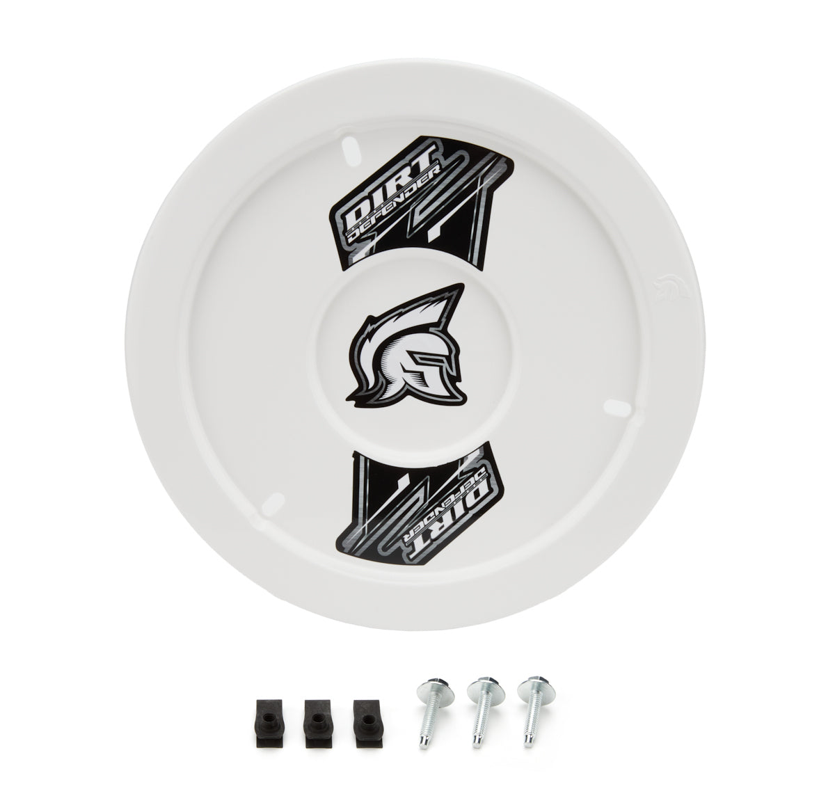 DIRT DEFENDER RACING PRODUCTS Wheel Cover White GEN II DIRT DEFENDER RACING PRODUCTS