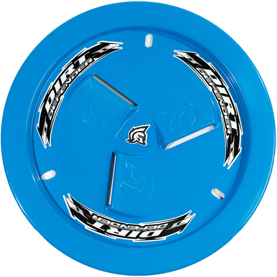 DIRT DEFENDER RACING PRODUCTS Wheel Cover Light Blue Vented DIRT DEFENDER RACING PRODUCTS