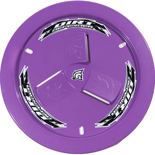 DIRT DEFENDER RACING PRODUCTS Wheel Cover Purple Vented DIRT DEFENDER RACING PRODUCTS