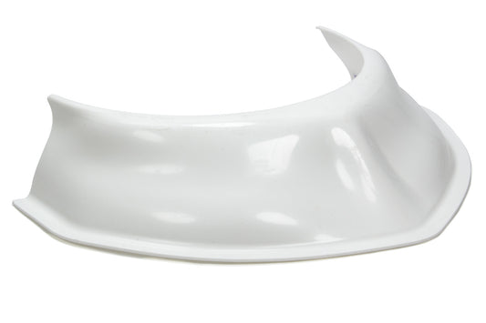 DIRT DEFENDER RACING PRODUCTS Hood Scoop White 3.5in Tall DIRT DEFENDER RACING PRODUCTS