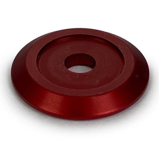 DIRT DEFENDER RACING PRODUCTS Body Washer Red Alum (50pk) Anodized DIRT DEFENDER RACING PRODUCTS