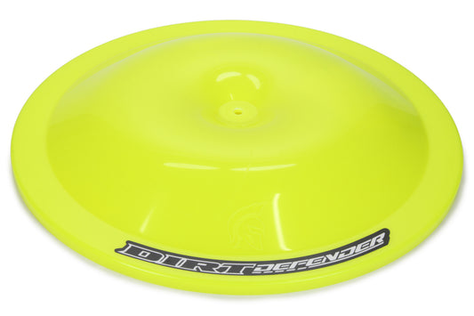 DIRT DEFENDER RACING PRODUCTS Air Cleaner Top 14in Neon Yellow DIRT DEFENDER RACING PRODUCTS