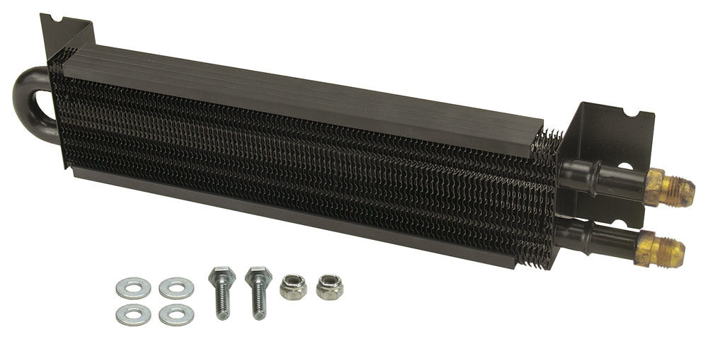 DERALE Frame Rail Cooler 12in Long  AN-6 Inlets DERALE