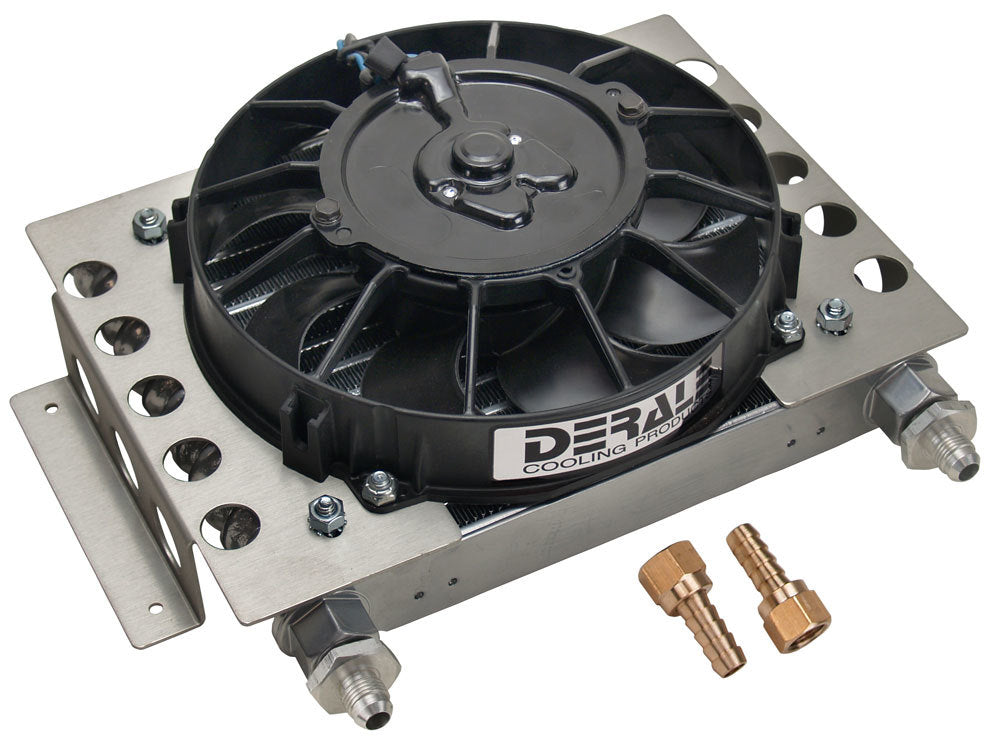 DERALE Remote Oil Cooler w/Fan DERALE