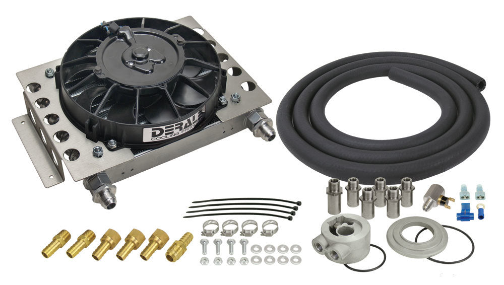 DERALE Atomic-Cool Engine Oil Cooler Kit -8AN DERALE