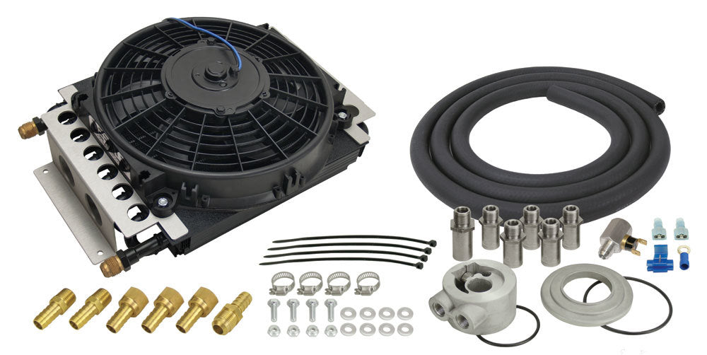 DERALE Electra-Cool Engine Oil Cooler Kit -8AN DERALE