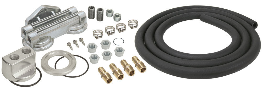 DERALE Dual Mount Oil Filter Relocation Kit DERALE