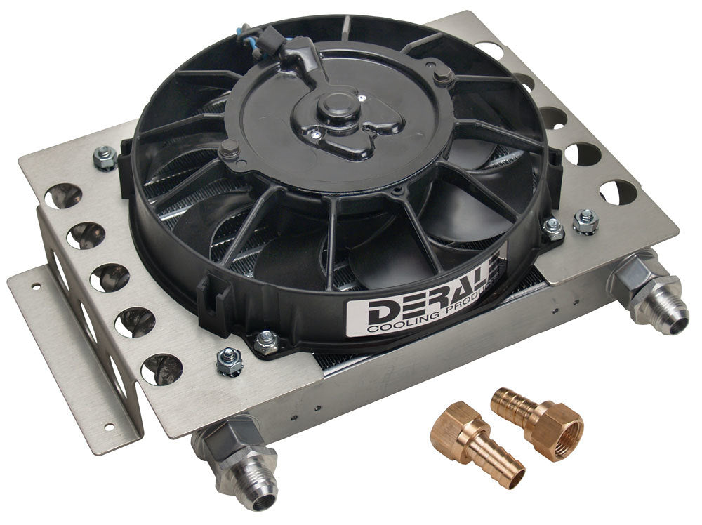 DERALE Remote Oil Cooler w/Fan DERALE