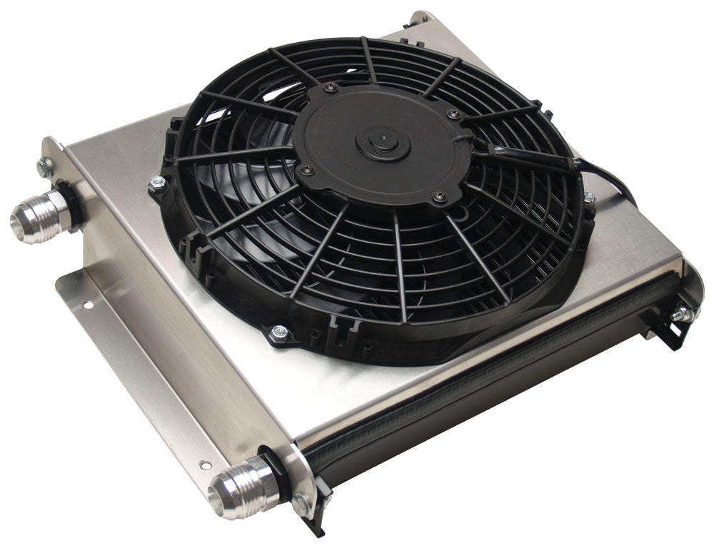 DERALE Remote Oil Cooler -12AN w/ Fan DERALE