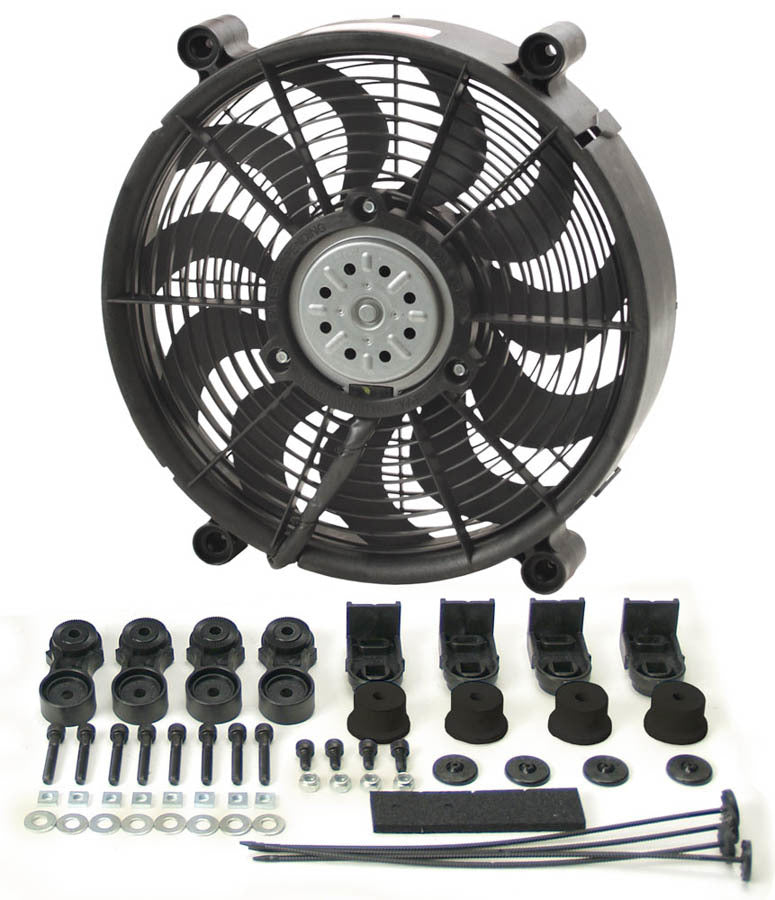 DERALE 12in High Output RAD Fan Single DERALE