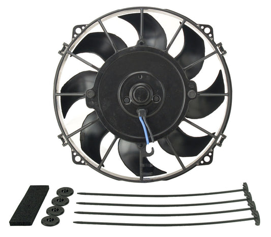 DERALE 8in Tornado Electric Fan w/Standard  Mounting Kit DERALE