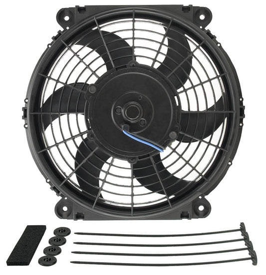 DERALE 10in Tornado Electric Fan w/Standard Mount Kit DERALE